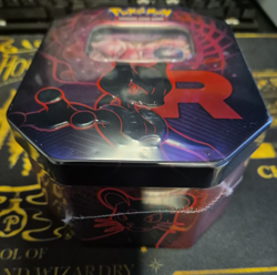 Pokemon Destined Rivals Team Rocket Tin, Mewtwo, brand new and sealed. - Image 2