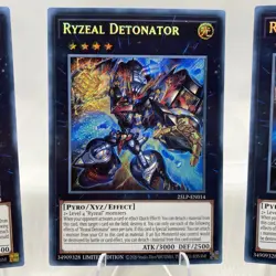 Yugioh Ryzeal Detonator Secret Rare 25LP Playset - Image 2