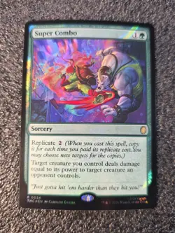 Super Combo Surge Foil TMNT Card #0034 MTG NM - Image 1