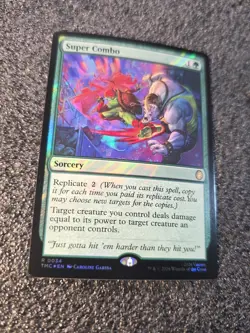 Super Combo Surge Foil TMNT Card #0034 MTG NM - Image 2