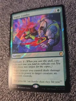 Super Combo Surge Foil TMNT Card #0034 MTG NM - Image 3