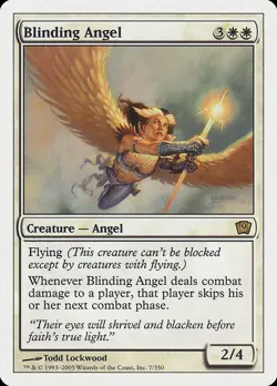 Blinding Angel 9th Edition NM White Rare MAGIC THE GATHERING MTG CARD ABUGames - Image 1
