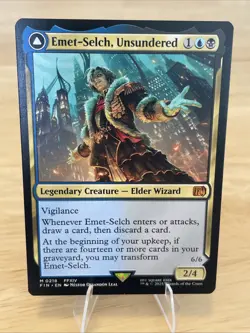 Emet-Selch Unsundered Card Final Fantasy Regular 0218 Magic: The Gathering - Image 1