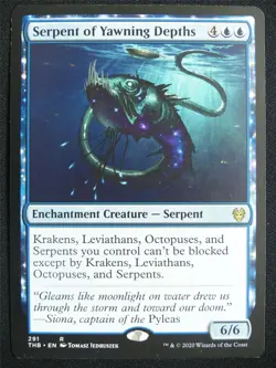 Serpent of Yawning Depths - THB - Mtg Card #234 - Image 1