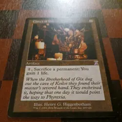 Mtg Claws of Gix LP Time Spiral Magic the Gathering Artifact Card Saga - Image 2
