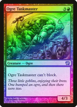 Ogre Taskmaster FOIL 9th Edition NM Red Uncommon MAGIC GATHERING CARD ABUGames - Image 1