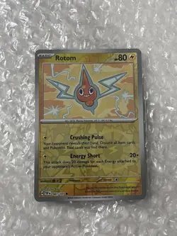 Pokemon TCG Rotom 061/191 Sv08: Surging Sparks Reverse Holo NM - Image 1