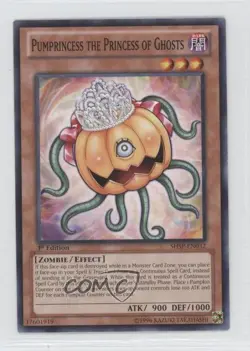 Pumprincess the Princess of Ghosts 1st Ed. YuGiOh Shadow Specters #SHSP-EN032 - Image 1