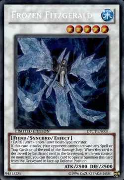 Frozen Fitzgerald - Secret Rare Limited Edition DPCT-EN005 - LP - YuGiOh - Image 1
