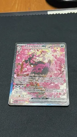 Pokemon TCG Ascended Heroes Fezandipiti ex 288/217 SIR English NM Holo - Image 1