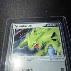 Pokemon Tyranitar EX 17/17 Holo Ultra Rare Pop Series Near Mint Condition - Image 2