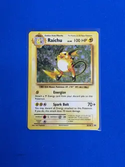Raichu Holo Rare Holo XY - Evolutions 36/108 NM Pokemon TCG - Image 1