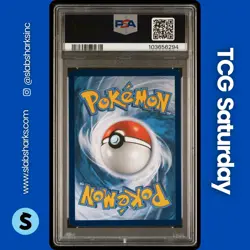 2021 POKEMON SWSH BS PROMO VAPOREON VMAX PREM COLL. #SWSH181 VAPOREON V PSA 9 - Image 2
