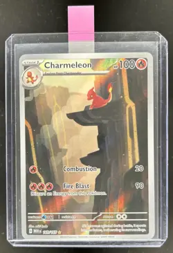 2023 Pokemon SV 151 Charmeleon Illustration Rare #169/165 - Image 1