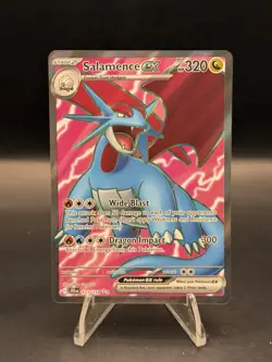 Salamence ex 177/159 Sv09: Journey Together Holo Pokemon JTG - Image 1