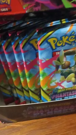 Pokemon Phantasmal Flames 6 booster pack lot featuring Mega Lopunny - Image 4