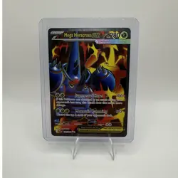 Mega Heracross EX Ultra Rare Holo 280 HP Pokemon TCG 108/094 Phantasmal Flames - Image 1