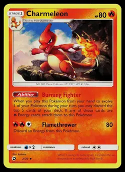 Pokemon Dragon Majesty 2/70 Charmeleon - Image 1