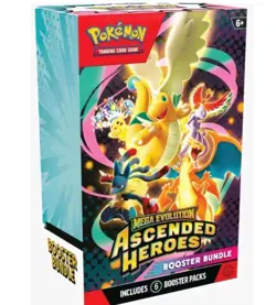 Pokemon TCG Ascended Heroes Booster Bundle Sealed New - Image 1