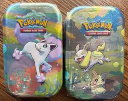 Lot Of 2 Pokemon: Galar Pals Mini Tin + Galarian Ponyta 2020 Factory Sealed - Image 1