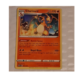 Pokemon TCG Charizard Base Set Holo Rare 4/102 120HP English Mitsuhiro Arita - Image 1