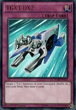 TGX3-DX2 - Ultra Rare 1st Edition LC5D-EN219 - LP - YuGiOh - Image 1