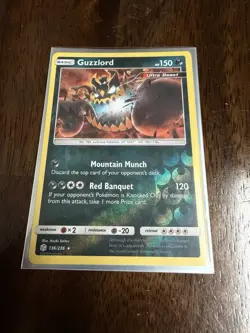 Pokemon Guzzlord - 136/236 - Cosmic Eclipse - Reverse Holo - Rare - NM - Image 1