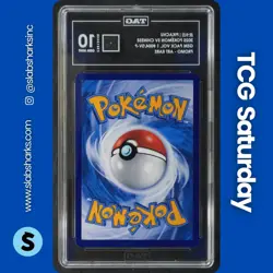 2025 POKEMON SV CHINESE GEM PACK VOL. 1 #004/SV-P PIKACHU PROMO ART RARE TAG 10 - Image 2