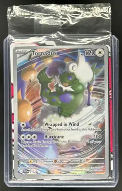 2023-25 Pokemon SV Black Star Promos Tornadus Sealed #210 - Image 1