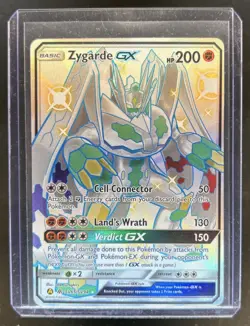 2019 Pokemon SM Hidden Fates Zygarde GX #SV65/SV94 - Image 1