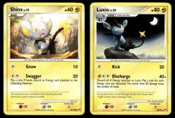 Shinx 74/99 & Luxio 43/99 Arceus Pokemon Card - Image 1