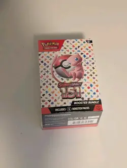 Pokemon Scarlet & Violet 151 Booster Bundle Factory Sealed English (6 Packs) - Image 1