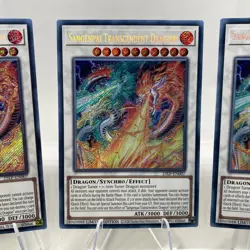 Yugioh Sangenpai Transcendent Dragion Secret Rare 25LP Playset - Image 2