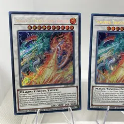 Yugioh Sangenpai Transcendent Dragion Secret Rare 25LP Playset - Image 3