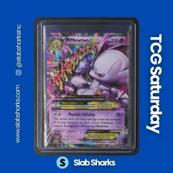 2015 POKEMON XY BREAKTHROUGH #64/162 M MEWTWO EX - Image 1