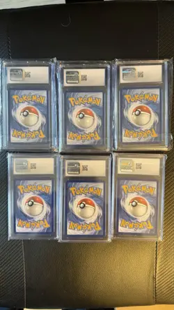 CGC Graded Pokemon Slab Lot - Lugia, Pawmot, Darkrai, Ho-Oh, Pikachu, Mr. Mime - Image 2