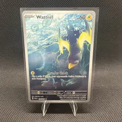 Pokemon TCG- Wattrel - 178/167 - Twilight Masquerade - Illustration Rare - NM - Image 1