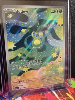 Budew 221/217 - Illustration Rare - Pokemon TCG: Ascended Heroes - English NM - Image 1