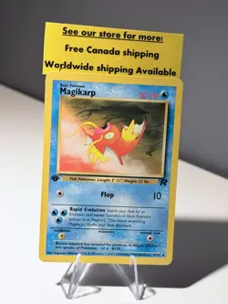 Magikarp Team Rocket Uncommon Pokemon 47/82 1st Edition LP - Image 1