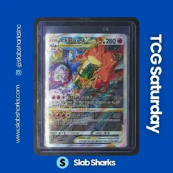 2021 POKEMON SWSH BLACK STAR PROMO CHARIZARD UPC #SWSH262 CHARIZARD VSTAR - Image 1