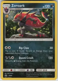 Pokemon TCG Zoroark - Promo SM Promos SM89 - Image 1