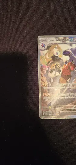 Pokemon TCG Cynthia's Garchomp SIR EX 232/182 Destined Rivals Mint - Image 2
