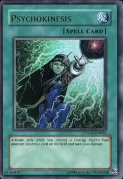 Psychokinesis - Ultra Rare CSOC-EN056 - NM - YuGiOh - Image 1