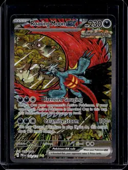 2025 Pokemon Prismatic Evolutions Roaring Moon ex SIR #162/131 - Image 1