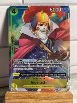 One Piece CCG PRB01 The Best Inuarashi OP06-100 Foil Alternate Art English - Image 1