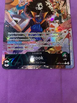 OP15-022 Brook Alt Art Leader Adventure on Kami’s Island One Piece TCG English - Image 4