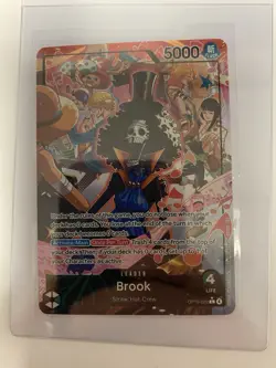 Brook One Piece (Alternate Art) OP15-022 Adventure on Kami's Island Foil - Image 1
