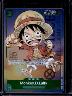 2023 One Piece Monkey D. Luffy 1st Anniversary Tournament Promo #P-037 - Image 1