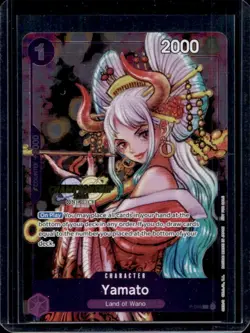 2024 One Piece Yamato Championship Celebration Pack Stamp Promo #P-046 - Image 1