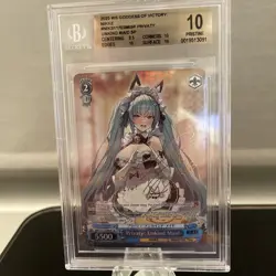 Weiss Schwarz Goddess of Victory NIKKE - Privaty: Unkind Maid SP BGS 10 English - Image 1